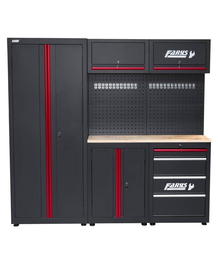 Meble garażowe warsztatowe Regał szafka do warsztatu garażu FR4108