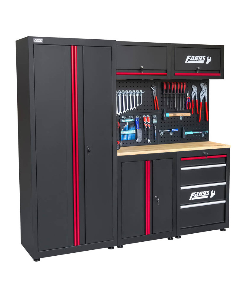 Meble garażowe warsztatowe Regał szafka do warsztatu garażu FR4108