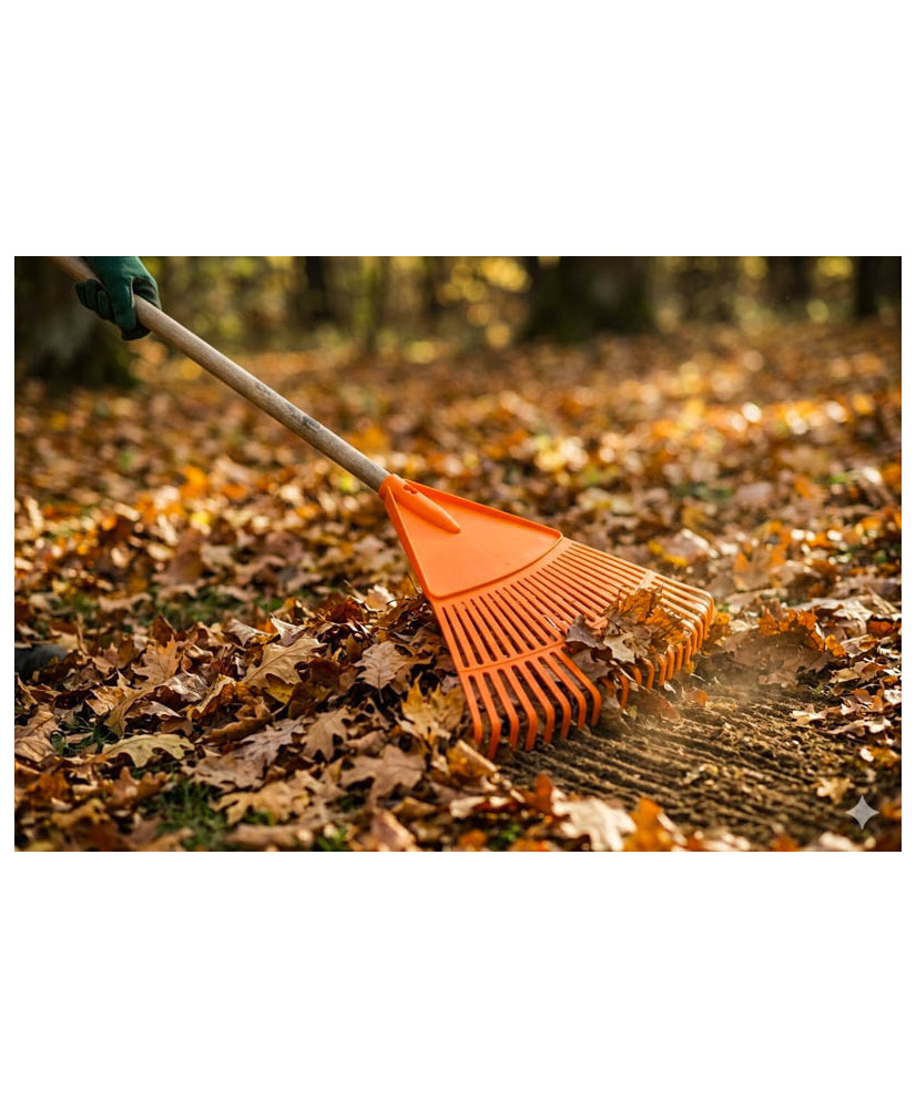 Grabie do Liści Plastikowe Na Klik Lekkie Wytrzymałe 48x42cm FARYS FR98200