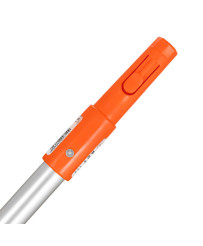 Kij do grabi i szczotek 150 cm SYSTEM KLIK aluminiowy trzonek Farys