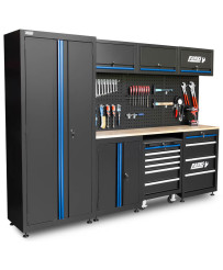 Zestaw Metalowych Mebli Garażowych Warsztatowych Farys FR4213