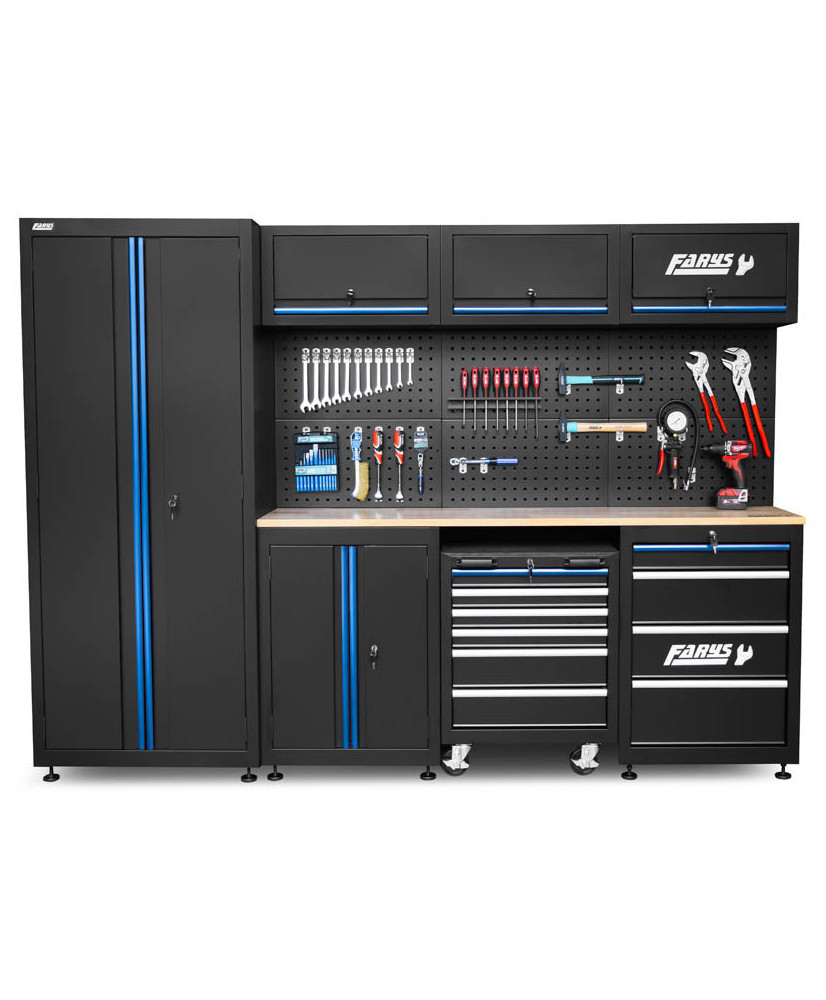 Meble Garażowe Warsztatowe Regał Szafa Metalowa Narzędziowa FR4213