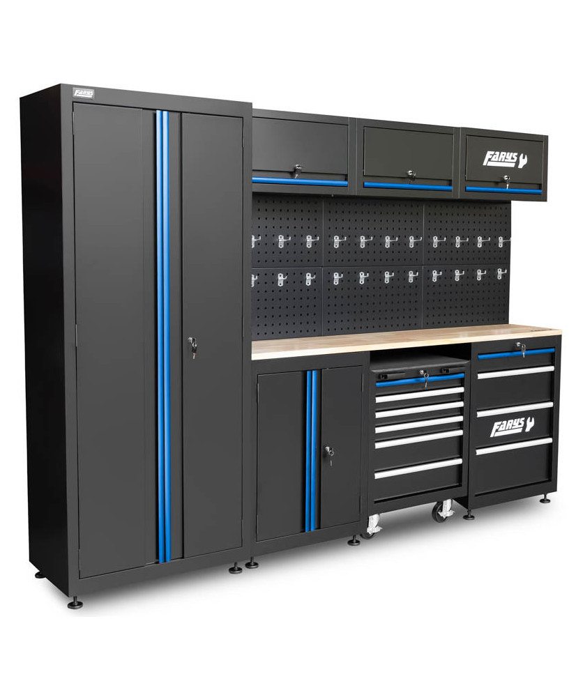 Meble Garażowe Warsztatowe Regał Szafa Metalowa Narzędziowa FR4213