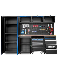 Zestaw Metalowych Mebli Garażowych Warsztatowych Farys FR4213