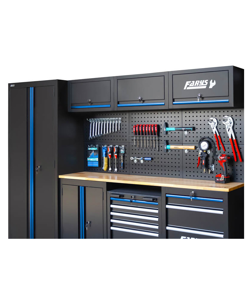 Meble Garażowe Warsztatowe Regał Szafa Metalowa Narzędziowa FR4213