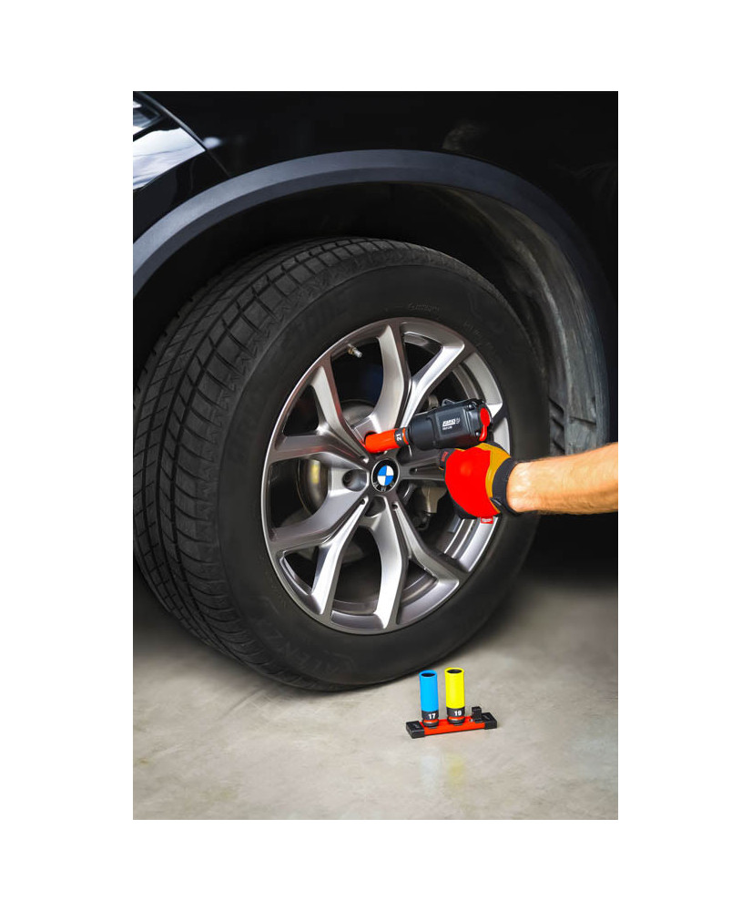 Zestaw nasadek udarowych do felg aluminiowych 1/2'' 17/19/21 Farys FR1950