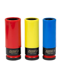 Zestaw nasadek udarowych do felg aluminiowych 1/2'' 17/19/21 Farys FR1950