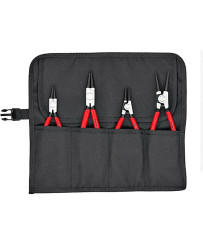 KNIPEX zestaw szczypce do pierścieni zew/wew x4