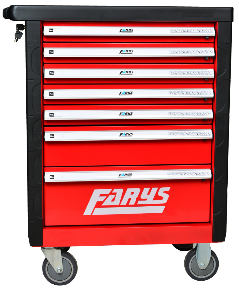 Szafka warsztatowa narzędziowa FR4033 wózek garażowy czerwona
