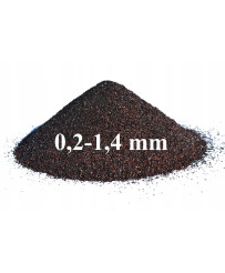Ścierniwo korund do piaskowania polgrit p 0,2-1,4mm 25kg