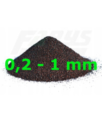 Ścierniwo korund do piaskowania polgrit p 0,2-1 mm 25kg
