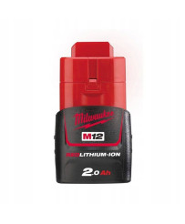 Akumulator +ładowarka ZESTAW M12B2+C12C NRG-201 MILWAUKEE 4933451900 (16/1/A)