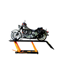 Profesjonalny Podnośnik motocyklowy platformowy platforma 450kg FR5061 + podnośnik nożycowy