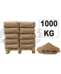 Ścierniwo do piaskowania piasek 0,2 - 0,5 mm 1000kg
