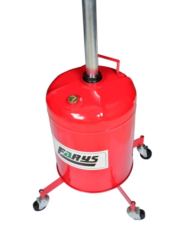 Zlewarka do oleju 19l + klucz pazurkowy do filtra FR4181+FR6023 Farys