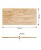 Blat drewniany roboczy kuchenny 140cm x 78cm x 3,7cm FR4087
