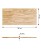 Blat drewniany roboczy kuchenny 180cm x 78cm x 3,7cm  FR4089
