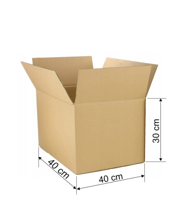 Pudło kartonowe karton 40cmx40cmx30cm,  20szt FR-KM1