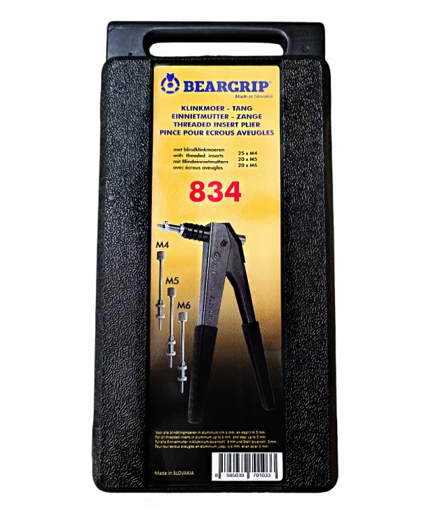 Nitownica do nitonakrętek z akcesoriami 299 Triumf Beargrip (16E)