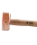 Kwadratowy miedziany młotek 25x25 300 gr Triumf 3212 (30D)
