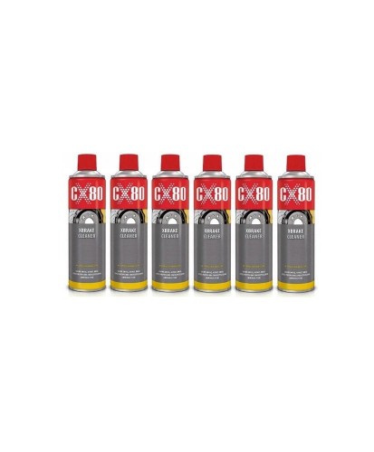 Xbrake Cleaner Zmywacz do czyszczenia hamulców 600ml 6 sztuk GTU-02