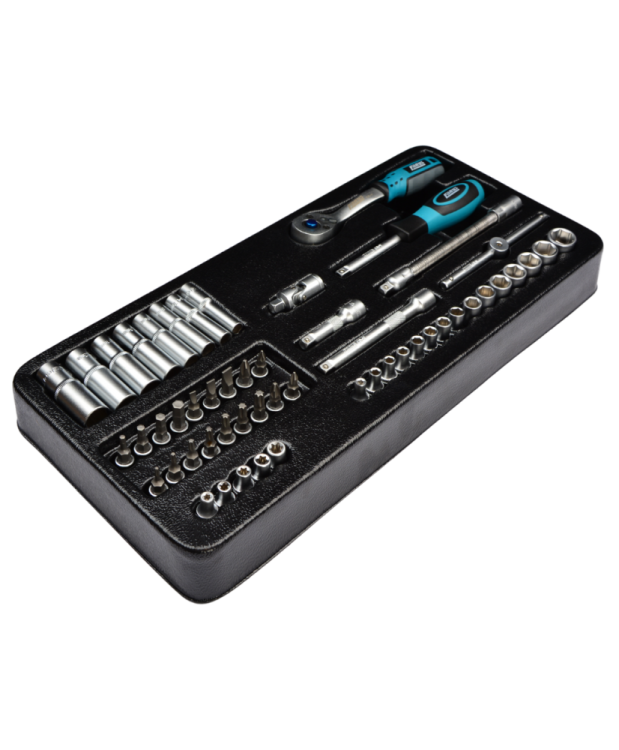 Wkład do szafki grzechotka 1/4" + zestaw nasadek FR1836