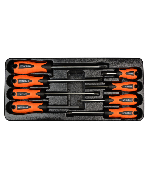 Wkład do szafki  Zestaw wkrętaków krzyżakowych zestaw 8 szt. FARYS FR1842