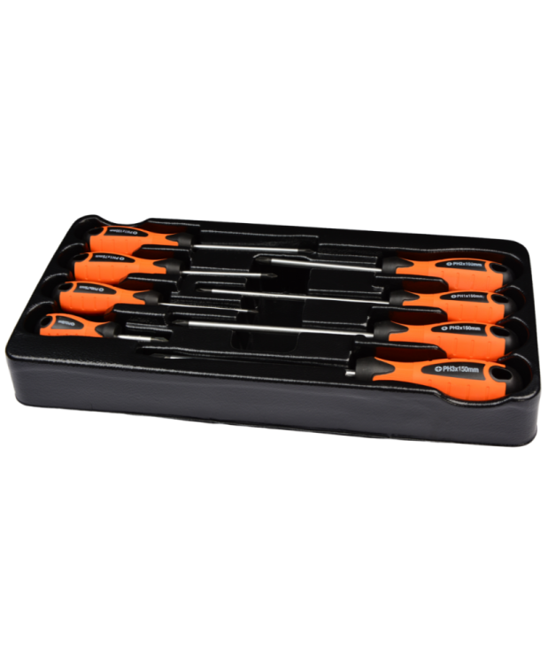 Wkład do szafki  Zestaw wkrętaków krzyżakowych zestaw 8 szt. FARYS FR1842