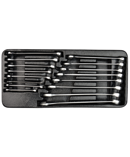 Wkład do szafki Klucze płasko-oczkowe 6-21 mm - 16 szt. FARYS FR1845