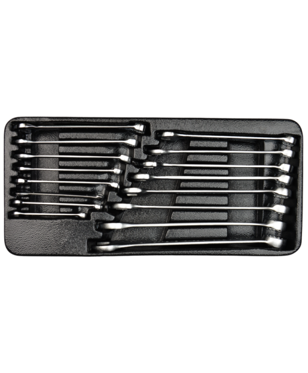 Wkład do szafki Klucze płasko-oczkowe 6-21 mm - 16 szt. FARYS FR1845