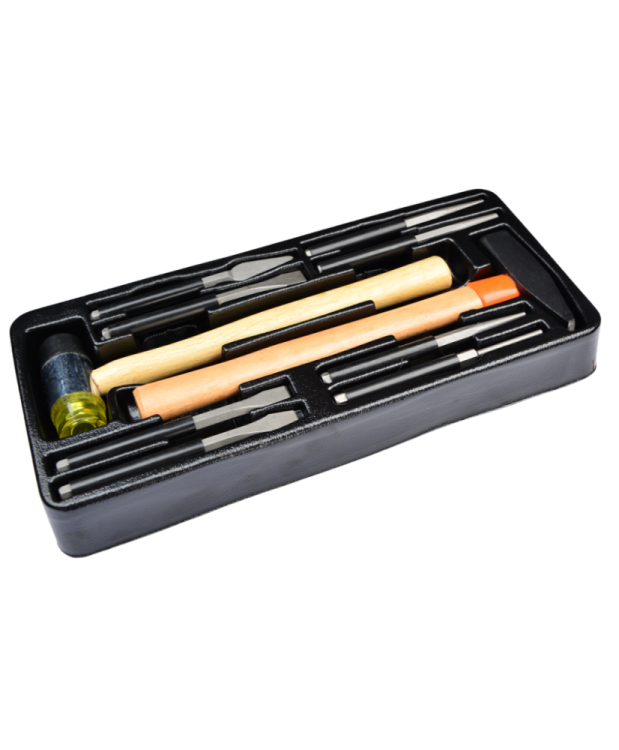 Wkład do szafki  Zestaw młotki, przecinaki i wybijaki - 10 szt. FARYS FR1851