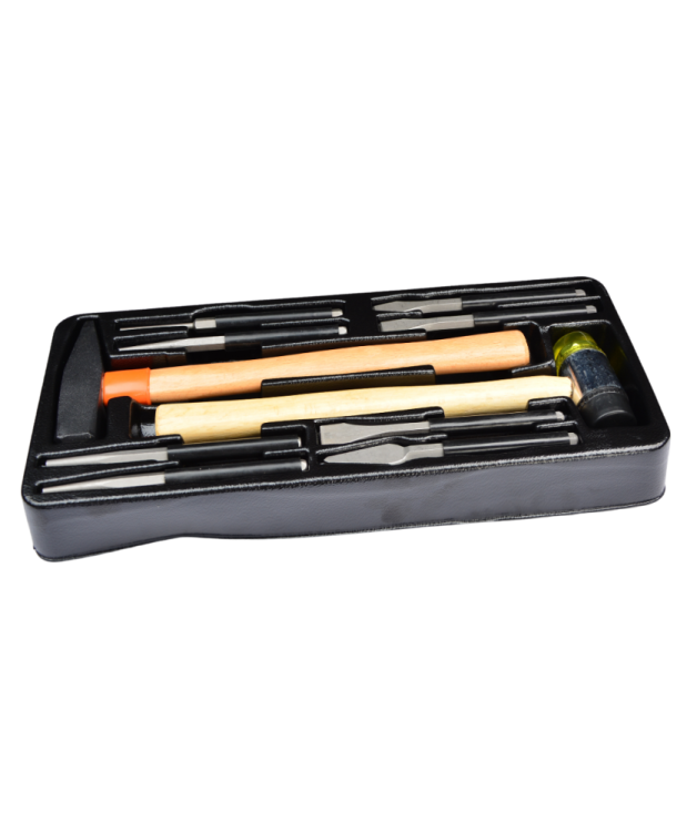 Wkład do szafki  Zestaw młotki, przecinaki i wybijaki - 10 szt. FARYS FR1851