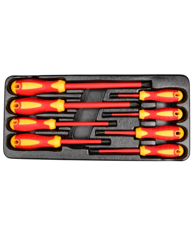 Wkład do szafki  Zestaw wkrętaków izolowanych - 8 szt. FARYS FR1857