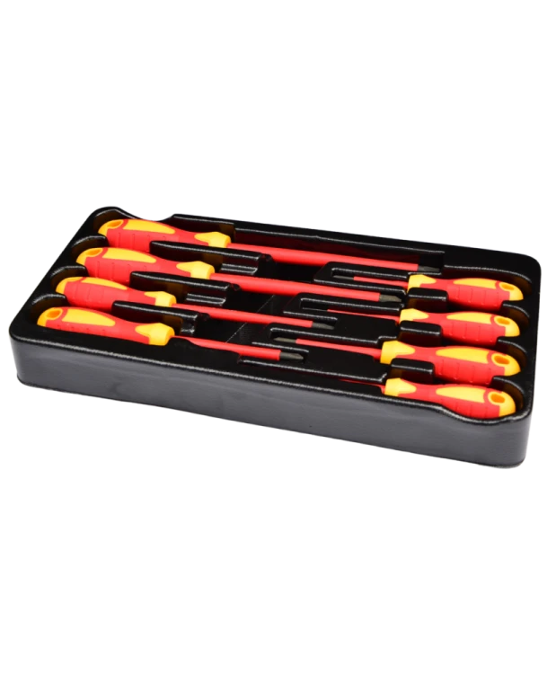 Wkład do szafki  Zestaw wkrętaków izolowanych - 8 szt. FARYS FR1857