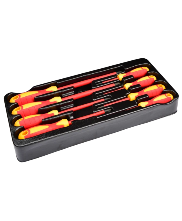 Wkład do szafki  Zestaw wkrętaków izolowanych - 8 szt. FARYS FR1857