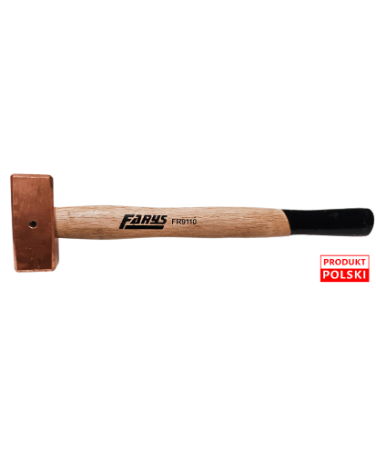 Miedziany młotek kwadratowy 25x25 300 gr Farys FR9110 (29F)