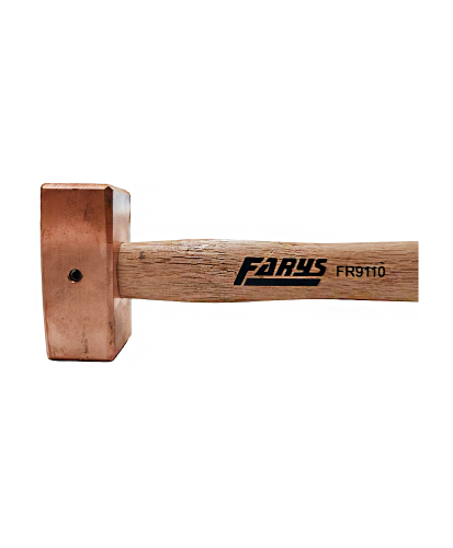 Miedziany młotek kwadratowy 25x25 300 gr Farys FR9110 (29F)
