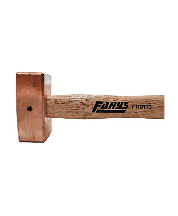 Miedziany młotek kwadratowy 25x25 300 gr Farys FR9110 (29F)