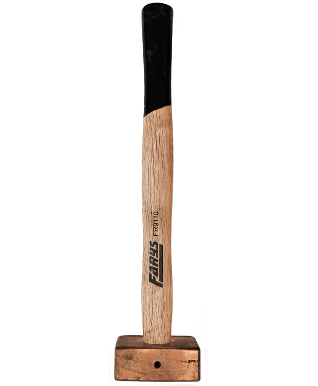 Miedziany młotek kwadratowy 25x25 300 gr Farys FR9110 (29F)