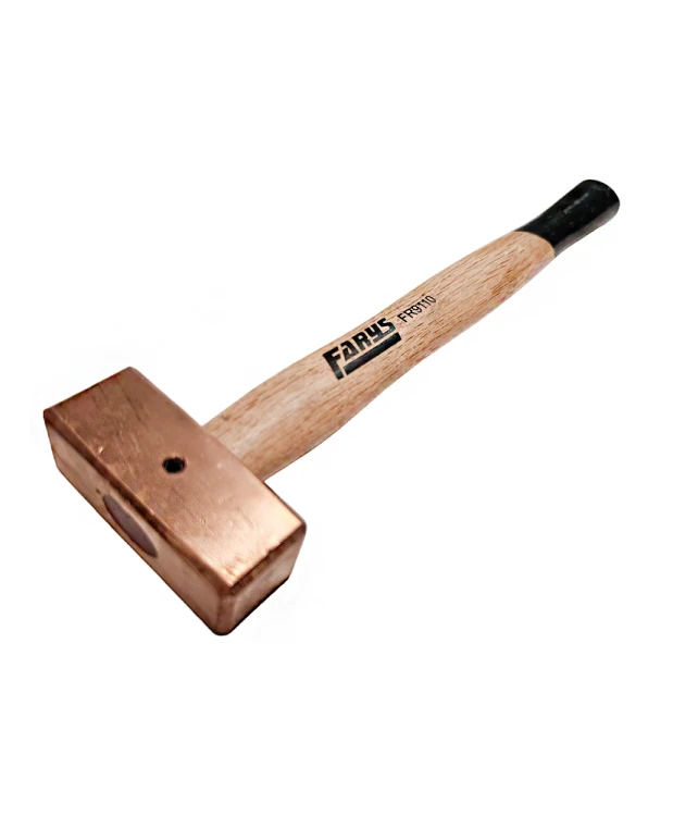 Miedziany młotek kwadratowy 25x25 300 gr Farys FR9110 (29F)