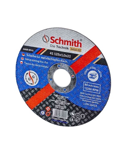 Tarcza do cięcia metalu 125x1,0 SSQ-01 (28D)