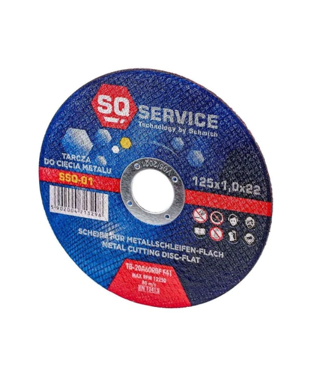Tarcza do cięcia metalu 125x1,0 SSQ-01 (28D)