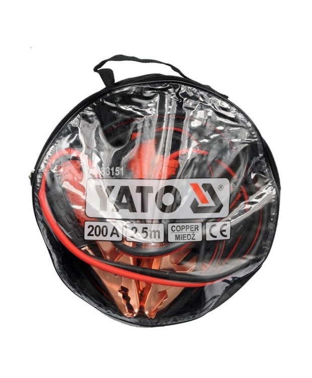 Kable rozruchowe 200A/ 2,5m YT-83151 (1F)