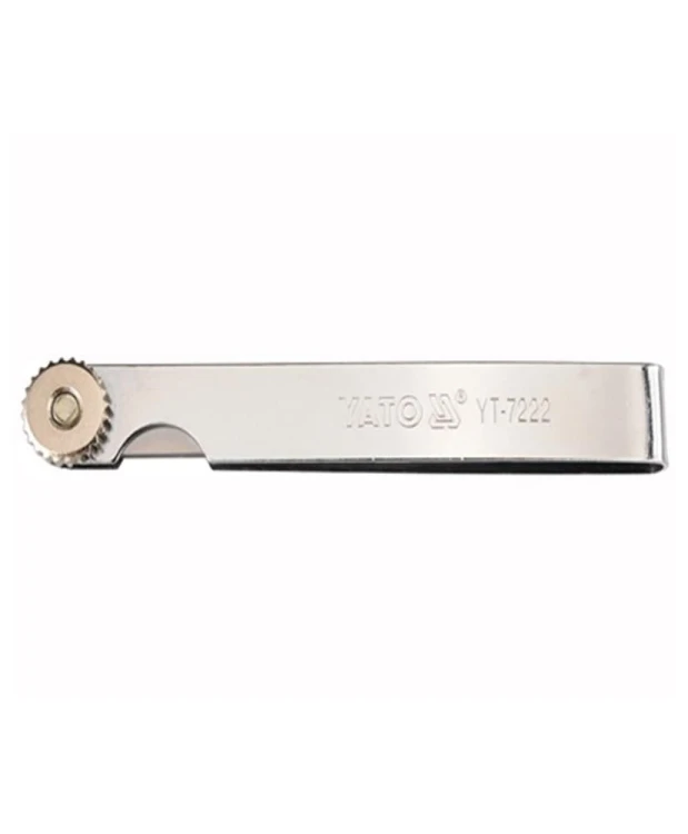 SZCZELINOMIERZ 100 MM, 10 LISTKÓW, 0,05-0,5 MM YT-7222 (16B) (S4)