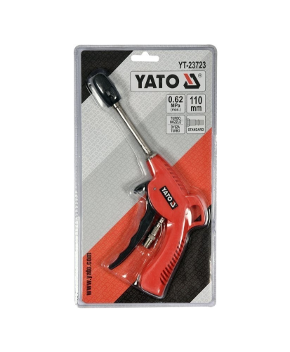 PISTOLET DO PRZEDMUCHIWANIA TURBO DŁUGI YT-23723 (18F) (S13)