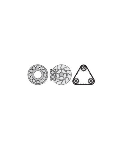 Ściągacz do łożysk 150mm dwuramienny YT-2517 (22D)