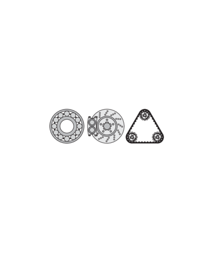 Ściągacz do łożysk 100mm dwuramienny YT-2516 (22D)