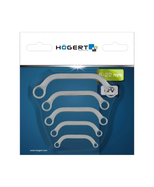 Klucze oczkowe typu “C” 5 szt. HT1W599 (15D)(S16)