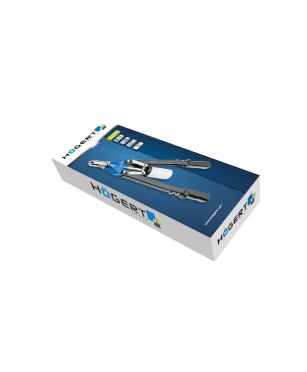 Nitownica ręczna 530 mm, 5 wymiennych głowic, maks. 6.4mm HT2C156 (16F)(S29)