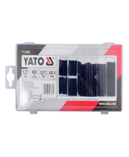 Koszulki termokurczliwe zestaw mix 127szt. YT-06866 (17B) (S5)